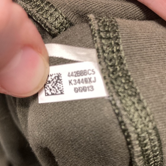 Aerie Womens Size M Offline OG Leggings Regular Rise Full Length Olive Green - Picture 9 of 13